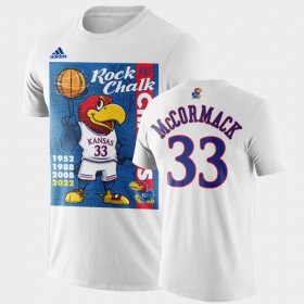 #33 David McCormack 2022 National Champions University of Kansas 2022 Rock Chalk Champions Cartoon Mens Black T-Shirt 729289-887 #33 David McCormack 2022 National Champions University of Kansas 2022 Rock Chalk Champions Cartoon Mens Black T-Shirt 729289-887