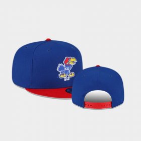 Snapback Kansas Jayhawks 9FIFTY Unisex Royal Hat 911697-203