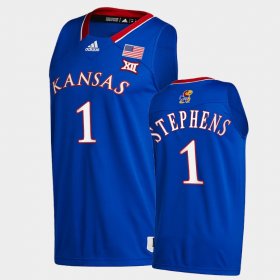 #1 Tina Stephens College Basketball University of Kansas Basketball NCAA Men Blue Jersey 144052-461 #1 Tina Stephens College Basketball University of Kansas Basketball NCAA Men Blue Jersey 144052-461