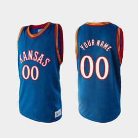 #00 Custom Alumni Kansas College Basketball Men's Royal Jersey 432572-151