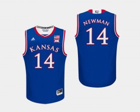 #14 Malik Newman College Basketball Kansas Men's Royal Jersey 952881-729